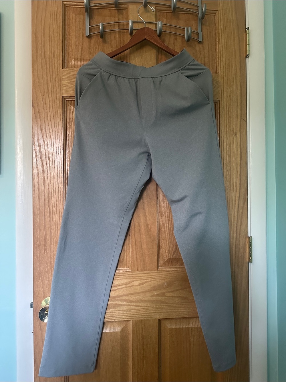 lululemon athletica Light Gray Track Pants